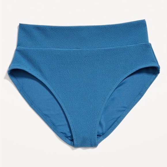 NWT Bikini Swim Bottoms Old Navy Women's High-Waisted Ribbed Classic, Size 3X - Picture 3 of 7